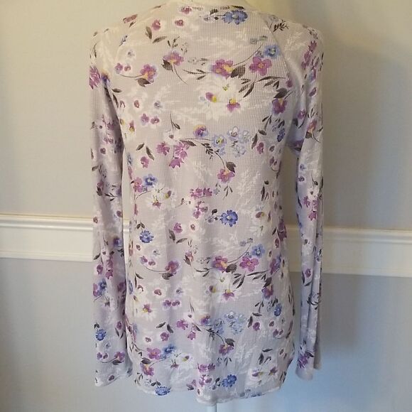 J.Jill top  waffle knit  thermal size medium - Picture 6 of 11